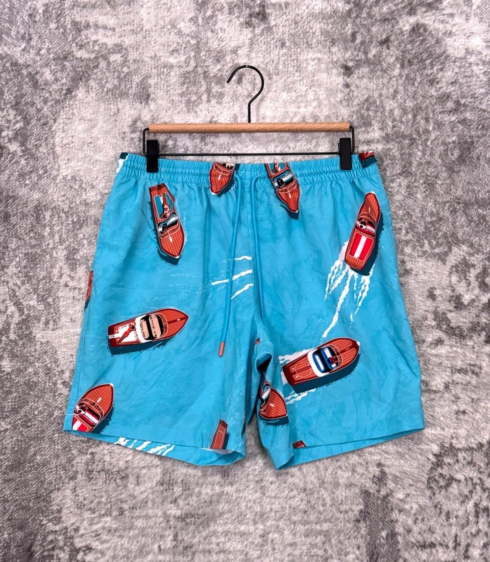 RSVLTS Shorts Medium Mens Lake Como Boats Hybrid Swim
